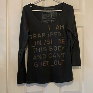 EXTREMELY RARE RADIOHEAD in rainbows long sleeved tee